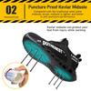 Fashion Plus Sise 36-48 Mens Safety Work Shoes Indestructible Anti-smash Sneakers Construction Shoes Steel Toe Breathable Security Boots