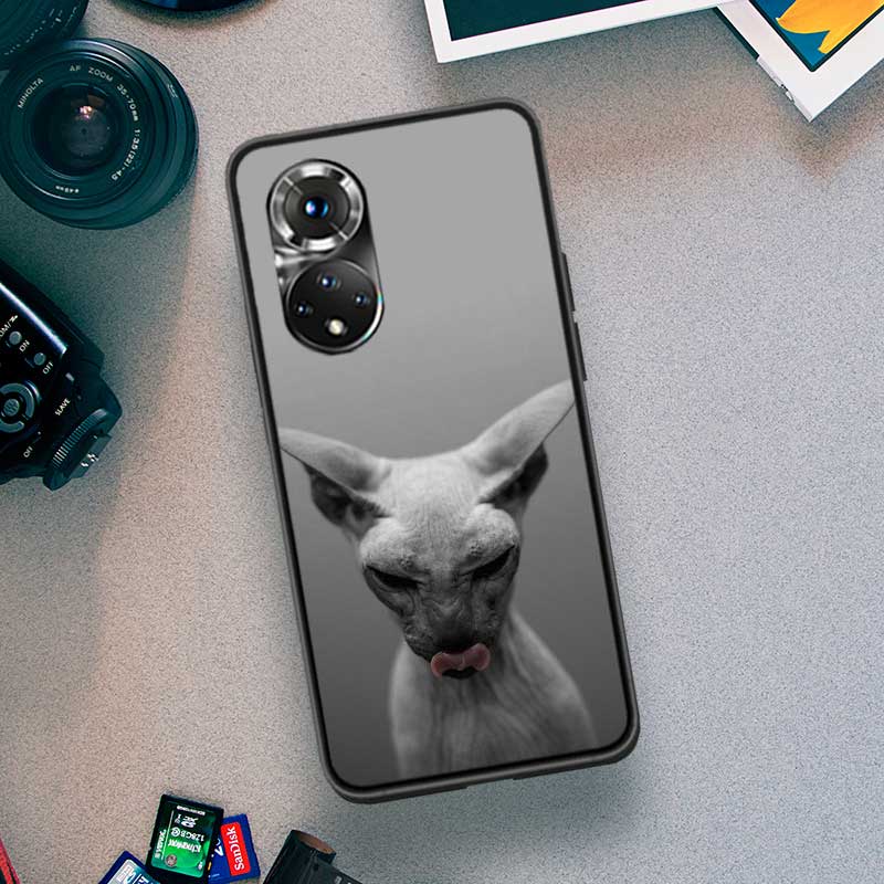 Lavaza Sphynx Sphinx Katze Telefon Fall Für Huawei P Smart 2021 Y5 Y6 Y7 Y9 Ehre 50 20 Pro 10 10I 9 9X Y9S 8 8A 8X 8S 7S Abdeckung