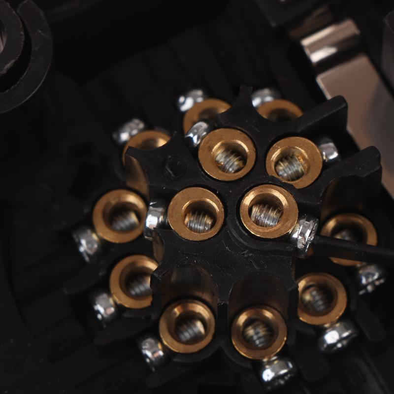 13Pin 12V Euro Round Trailer Caravans Socket Electrical Connector Adapter Towing Socket Plug Car Accessories