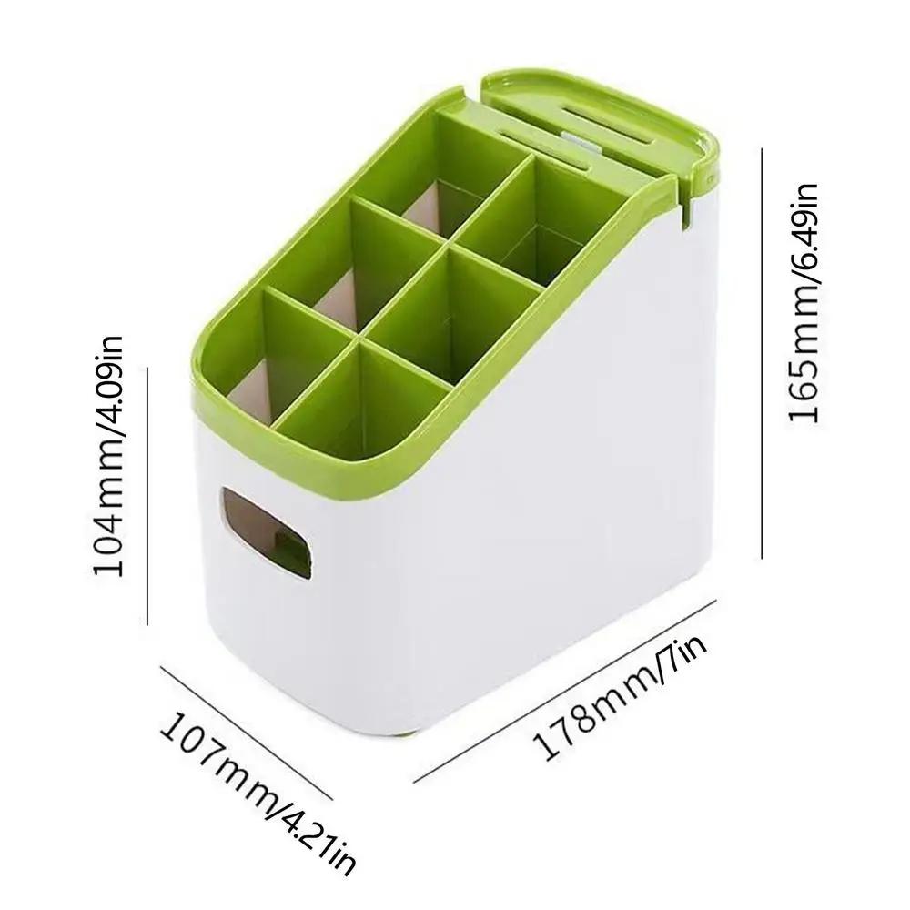 Utensil Holder Cutlery Drainer Chopstick Storage Holder Knife Fork Drain Box Tableware Storage Holder Spoons Organizer Rack