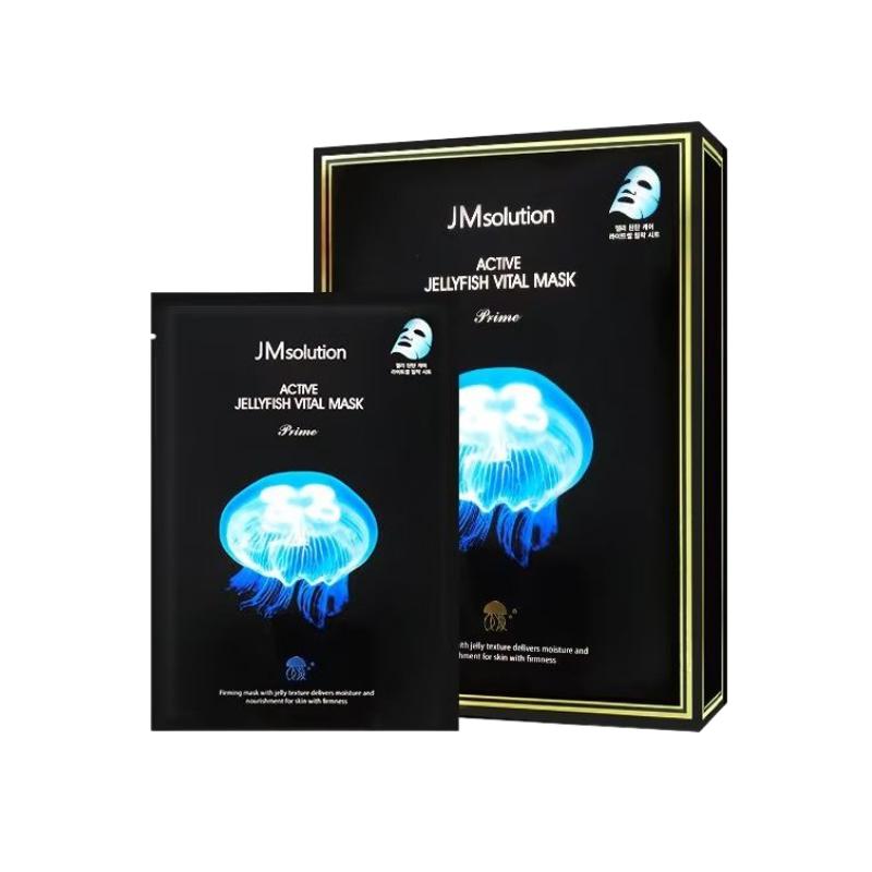 [JMsolution] Active Jellyfish Vital Prime Mask 33ml (Set of 10EA) - Professional Deep Hydration & Vitality Care for Firm Skin