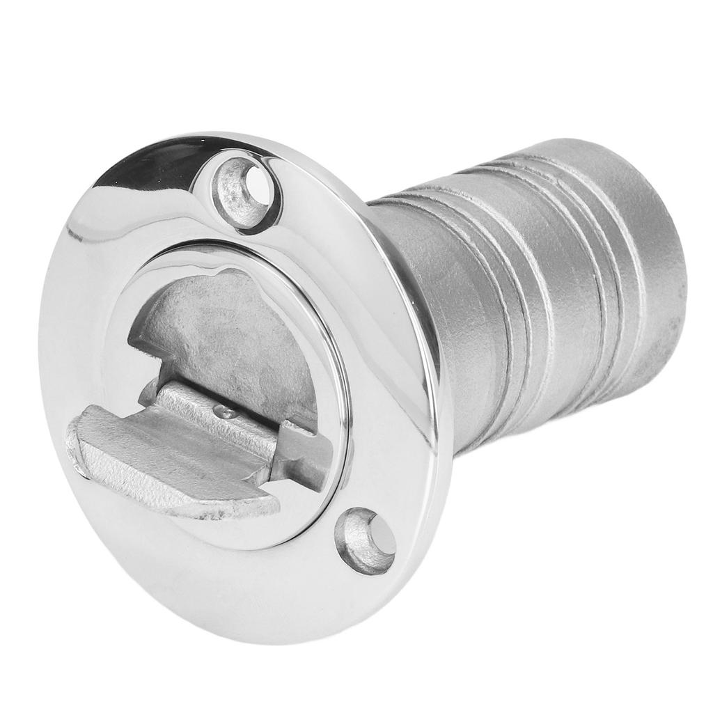 38mm Water Injection Port 316 Stainless Steel Boat Refueling Port Marine Filler AccessoriesFUEL