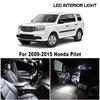LED interior light kit for honda pilot 2009-2015, 18 pcs / pack