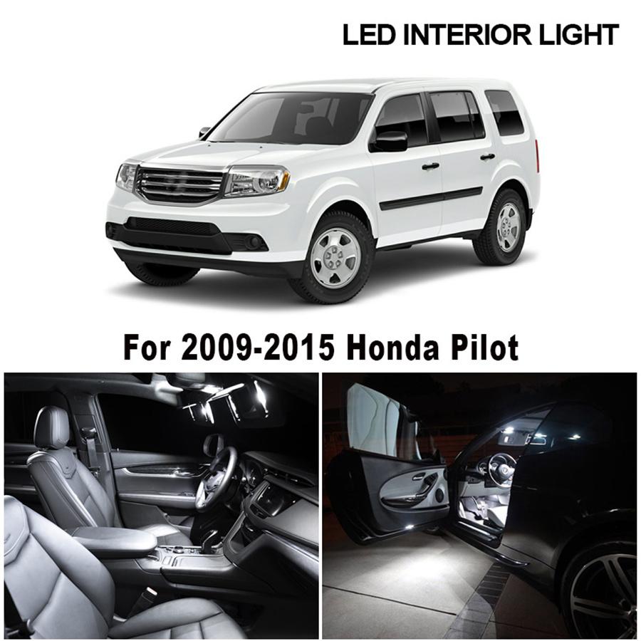 LED interior light kit for honda pilot 2009-2015, 18 pcs / pack