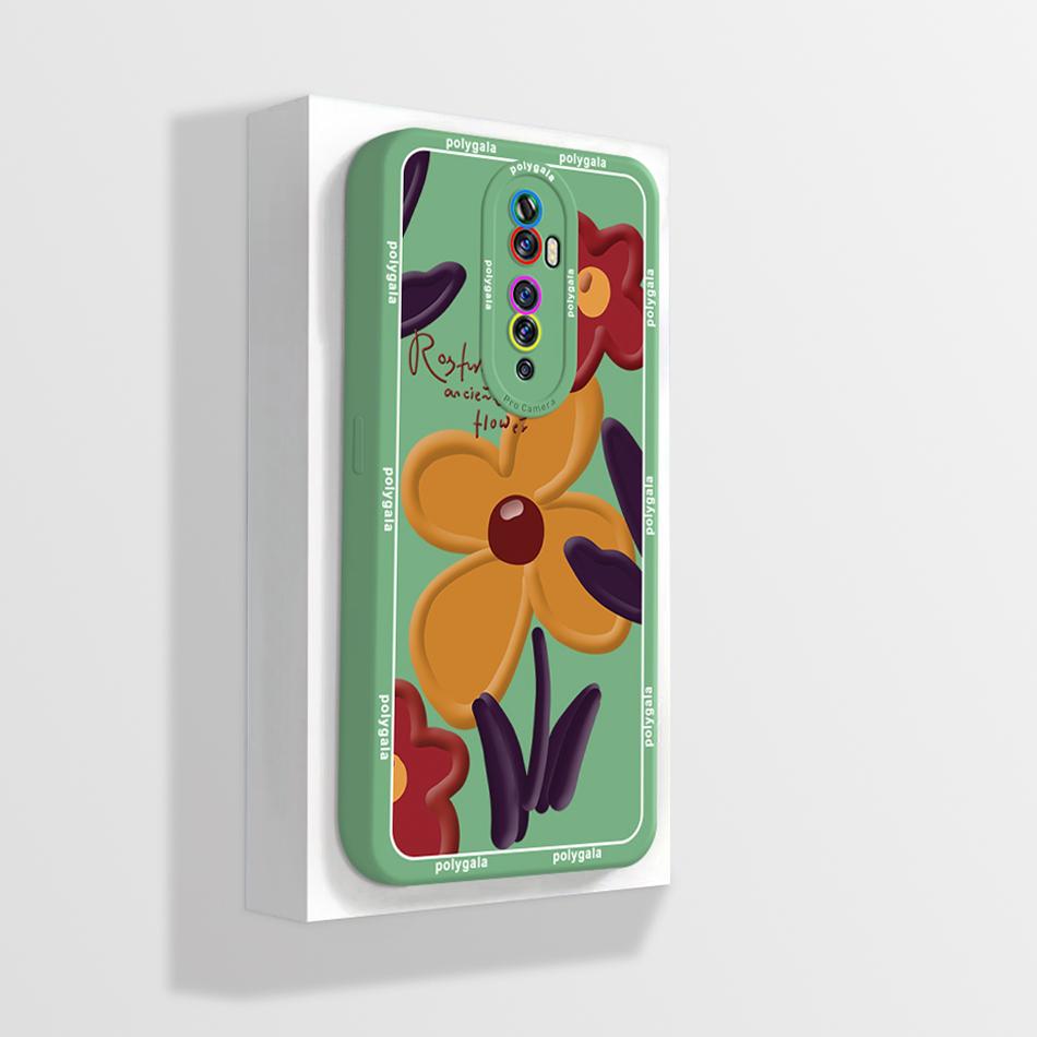 Quadratische Flüssigsilikonhülle für OPPO Reno 2 Reno2 2Z 2F Z F Linsenschutz Stoßfest Weiche Handyhüllen Rückseite Reno2F Reno2Z