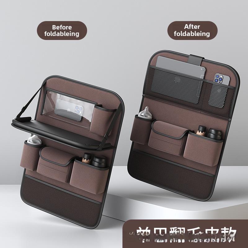 Aufbewahrungstasche für den Autorücksitz mit Ablage