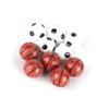 10 Stück 1:12 Puppenhaus Ball Modell Miniatur Harz Fußball Basketball Spielzeug für Puppenhaus Dekoration
