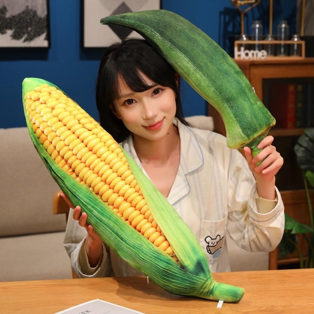 Realistic Details Vegetable Plush Pillow Simulation Veggie Plush Doll Birthday Gifts