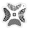 Birthday Party Makeup Stamps Temporary Tattoos Stencils for Body Painting Paint Template Face Art