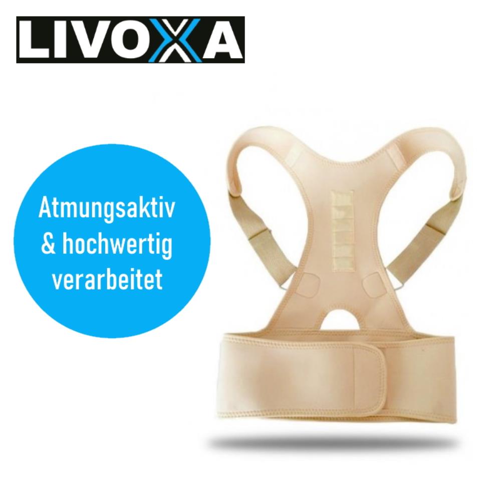 LIVOXA Back Brace Ergonomic Back Brace Back Stabilizer