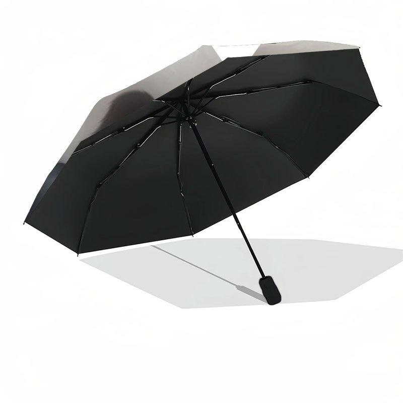 Cute Panda Bamboo Sticker for KidsUmbrella with Cute Design,Portable 3-Fold Compact Umbrella for Men&Women,Valentine's Day Mother's Day Hall