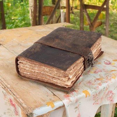 Lederjournal für Damen und Herren, Reiseschreibheft, Journal für Künstler