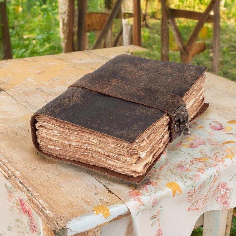 

Кожаный блокнот для женщины и мужчины, дорожный блокнот для записей, блокнот для художника 8 x 6in