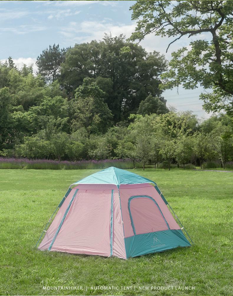 Tienda de Manzanas Silvestres: Tienda de Parque Automática a Prueba de Lluvia, Viento y Sol, de Apertura Rápida para Acampada al Aire Libre