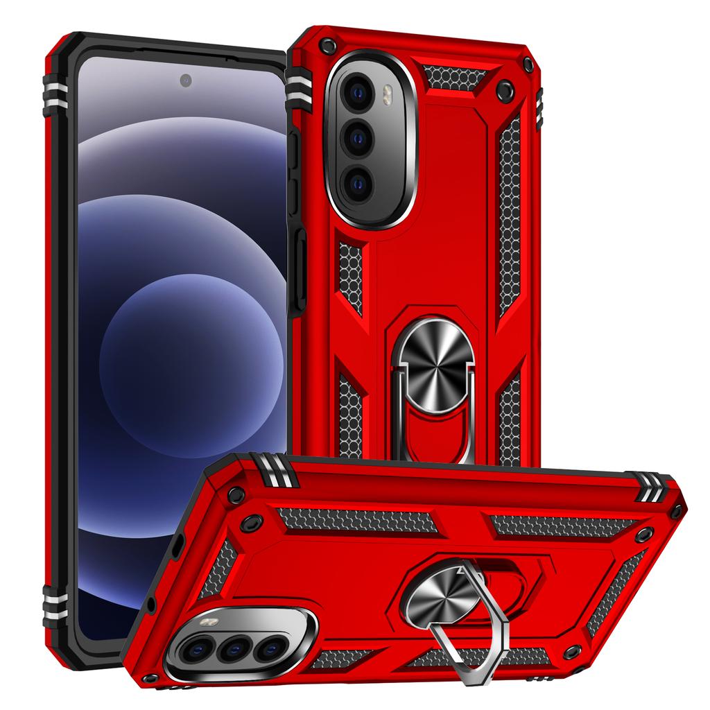 Magnetic Car Ring Holder Phone Cover For Motorola Moto G52 G22 G71 G51 G31 G41 Case Moto G 52 22 71 51 31 41 Funda Coque Capa