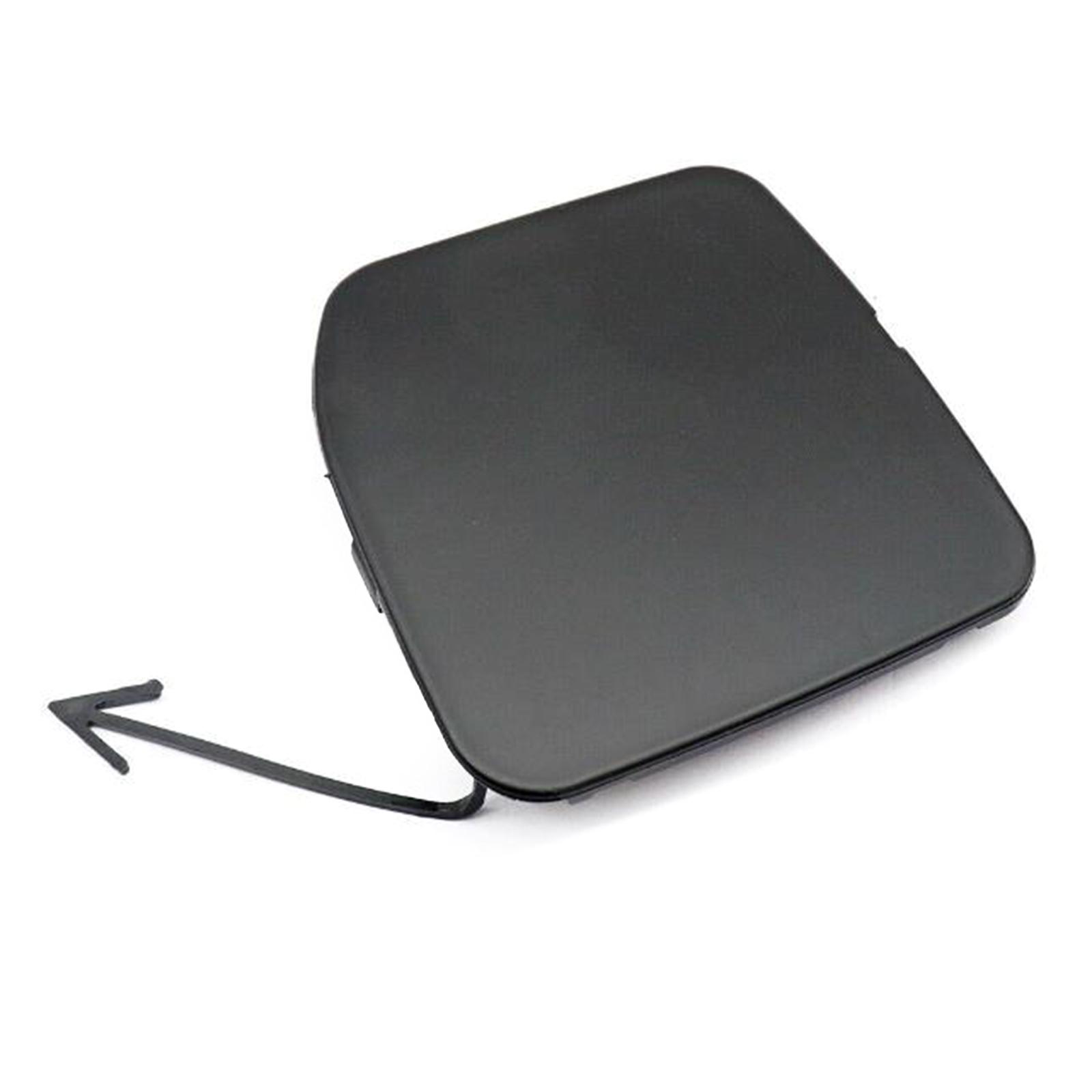 

Front Bumper Tow Towing Hook Eye Cover Compatible for Sedan 2015-2019 622A0-6W80H Plastic Black 1