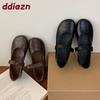 Fashion Footwear Round Toe Women Ballet Flats Slip On Shoes Soft Female Shallow Fashion Hook Loop Ladies Mary Janes Flats Shoes new