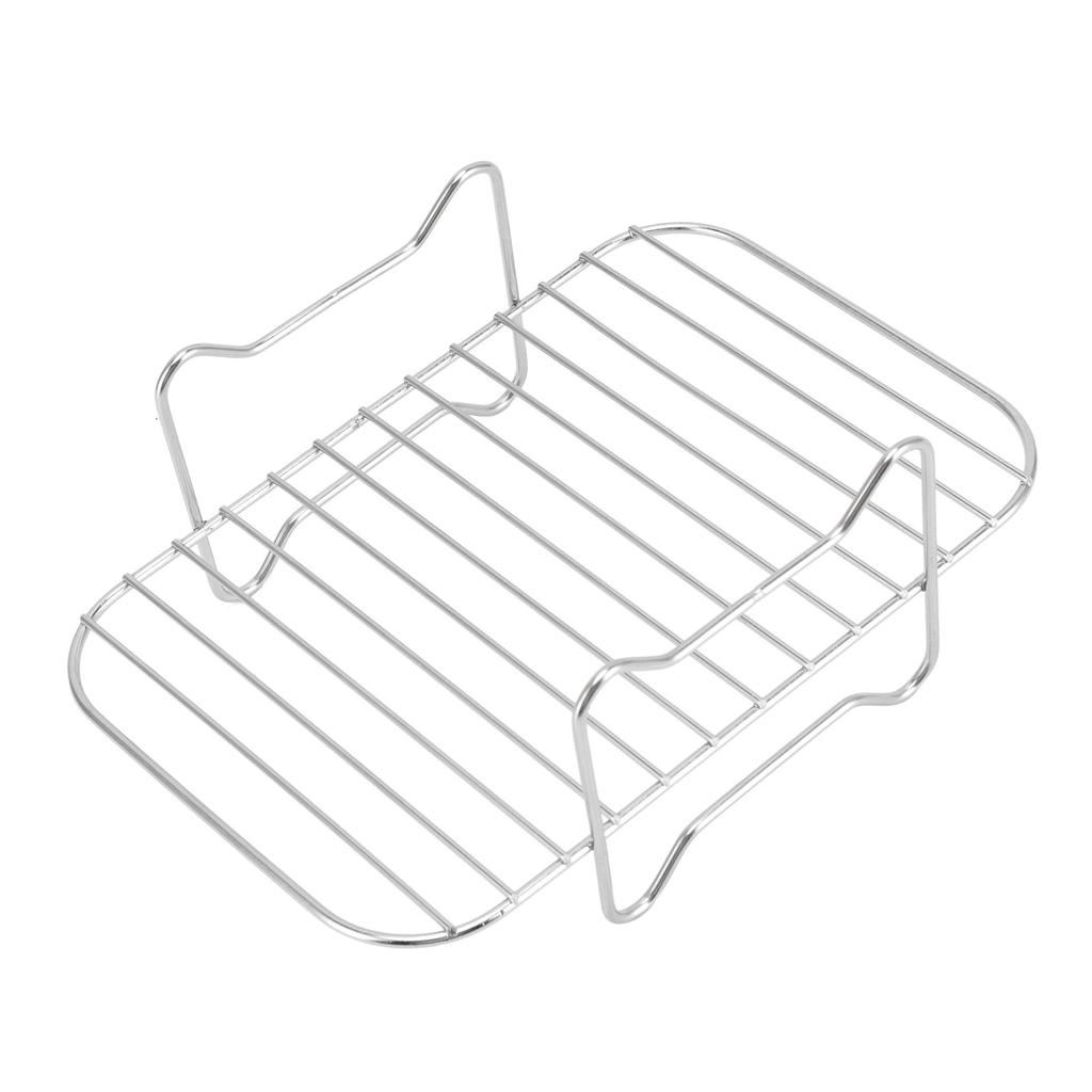 Fritéza Nerezový rošt Fritézové příslušenství Víceúčelový grilovací držák Venkovní BBQ nářadí