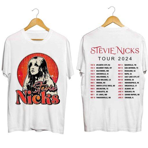 Stevie Nicks 2024 Tour Shirt Stevie Nicks Shirt Unisex T-Shirt M