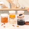 Transparent Sealed Container Silicone Sealed Lid Glass Storage Containers  Kitchen