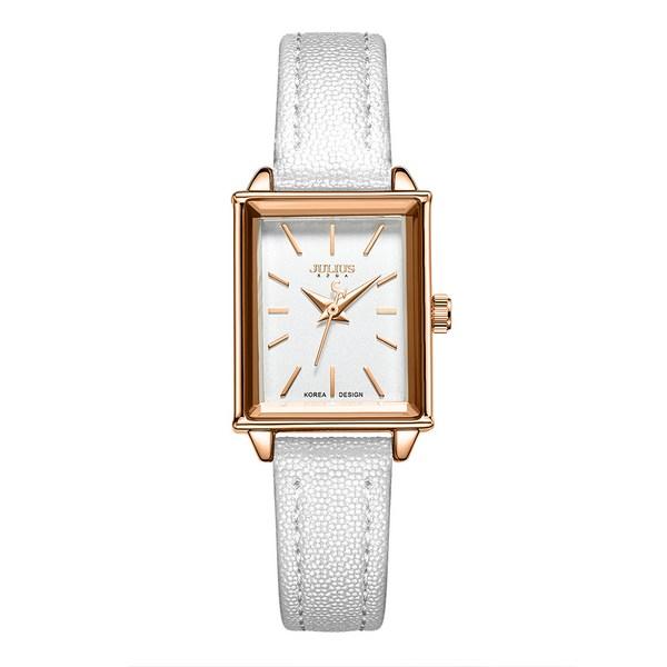[Julius] Women's Mystique Leather Band Fashion Watch JA-787,Korean popular watches