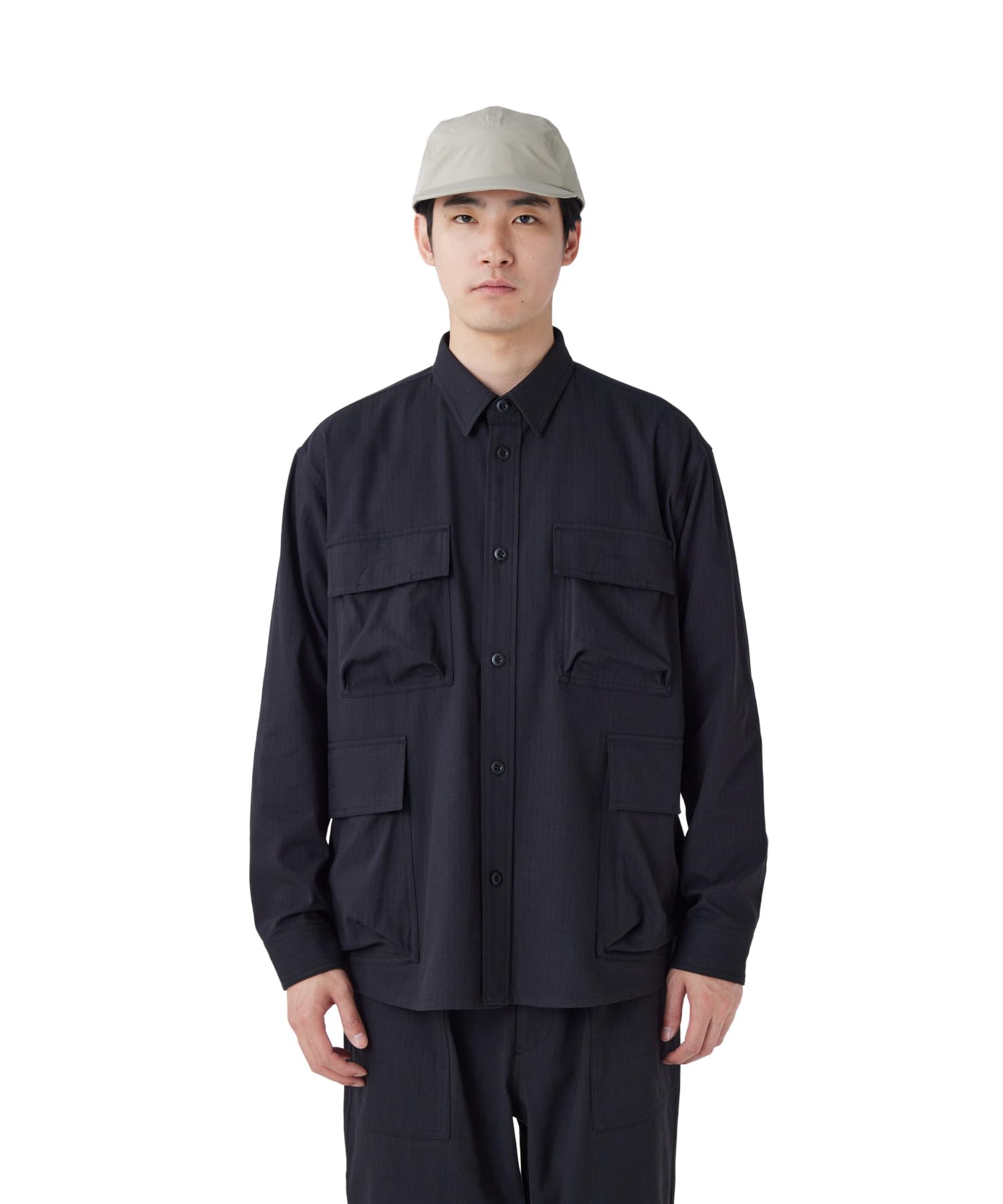 Snow Peak TAKIBI Herringbone Shirt Jacket