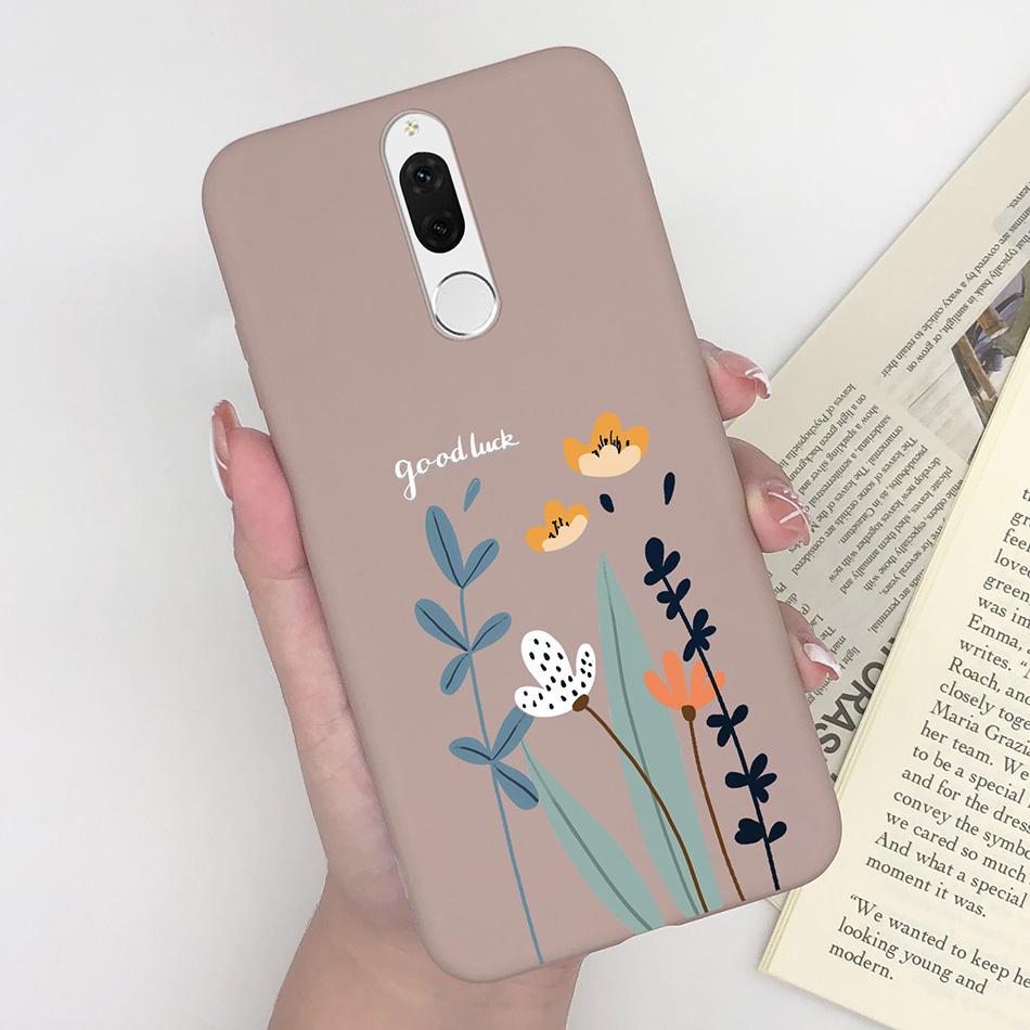 For Huawei Nova 2i Case Cute Candy Matte Soft Silicone Cover For Huawei Mate 10 Lite RNE-L21 RNE-L22 L23 Nova2i Phone Cases Capa