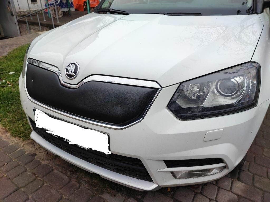

Зимова накладка на решітку (верхня, 2013-2025) Матова для Skoda Yeti