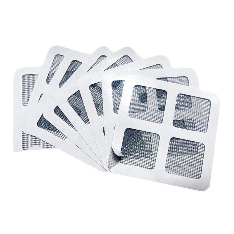 

100pcs a Set Disposable Floor Drain Sticker & Hair Catcher - Bathroom Sewer Filter Mesh, Anti-Odor & Insect Proof Strainer for Shower Drain