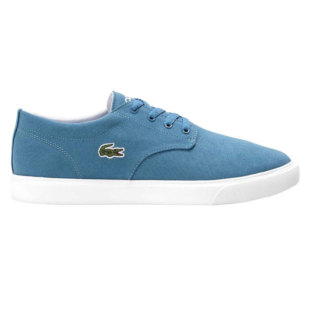 Lacoste Zapatillas Planas de Lona con Agarre para Hombre