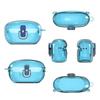 Secure Lock Clear Case Shockproof PC Hard Shell Protective Case for Sony WF-1000XM5 (2025) Wireless Earbuds