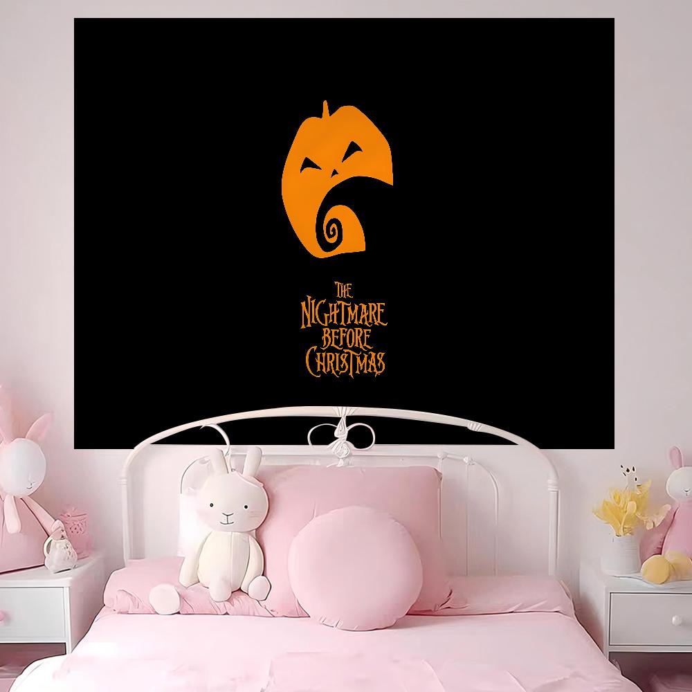 The NNightmare BBefore CChristmas Anime Tapestry Art Science Fiction Room Home Decor Wall Art Decor
