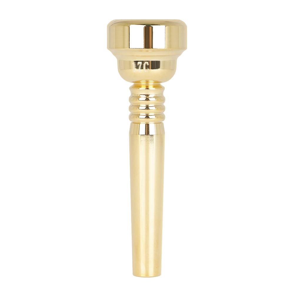 

Gold-plated Mouth of Trumpet High Precision Instrument Trumpet Mouth Musical Parts