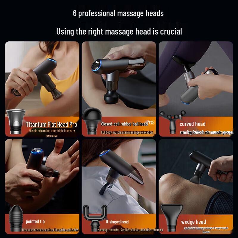 Philips PPM5101G Fascia Massage Gun CN Plug (adapter Included)