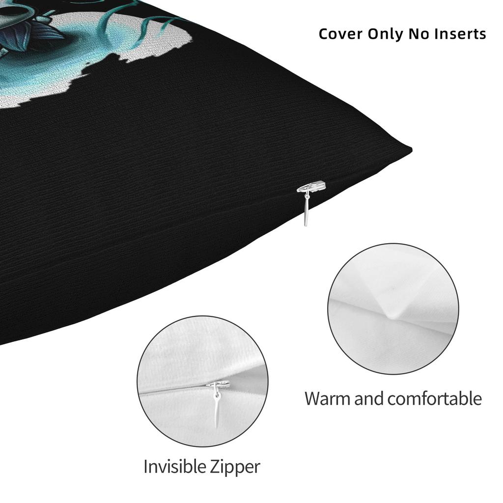 Sherma Song Silk Song Hollow Knight Square Pillowcases Living Room Cushion Cover Cute Home Decoration Pillow Cover