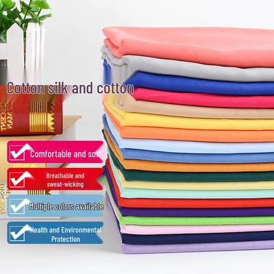 Tessuto Spot Mianmian Monocolore in Misto Rayon-Cotone per Pigiama da Bambino