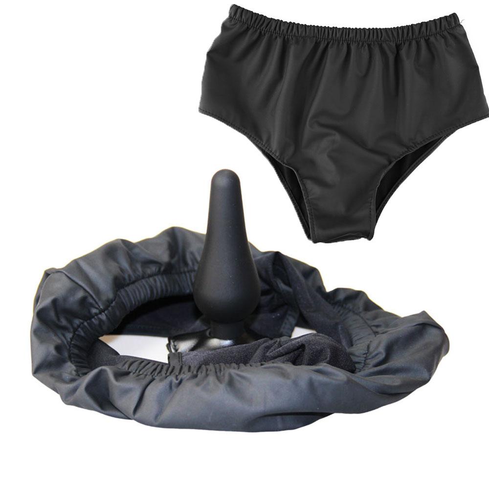 Hose Bullet Plug Latex Sexspielzeug für Frau Unisex Tragen Verstecken Vagina Höschen Anal Spielzeug Masturbation Unterwäsche Höschen Anus