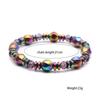 Colored Magnetic Energy Bracelet For Man Health Care Therapy Slim The Body Irregular Natural Stone Bracelets Gifts For Friend