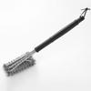 18-Inch Triple-Head Steel Wire BBQ Grill Cleaning Brush
