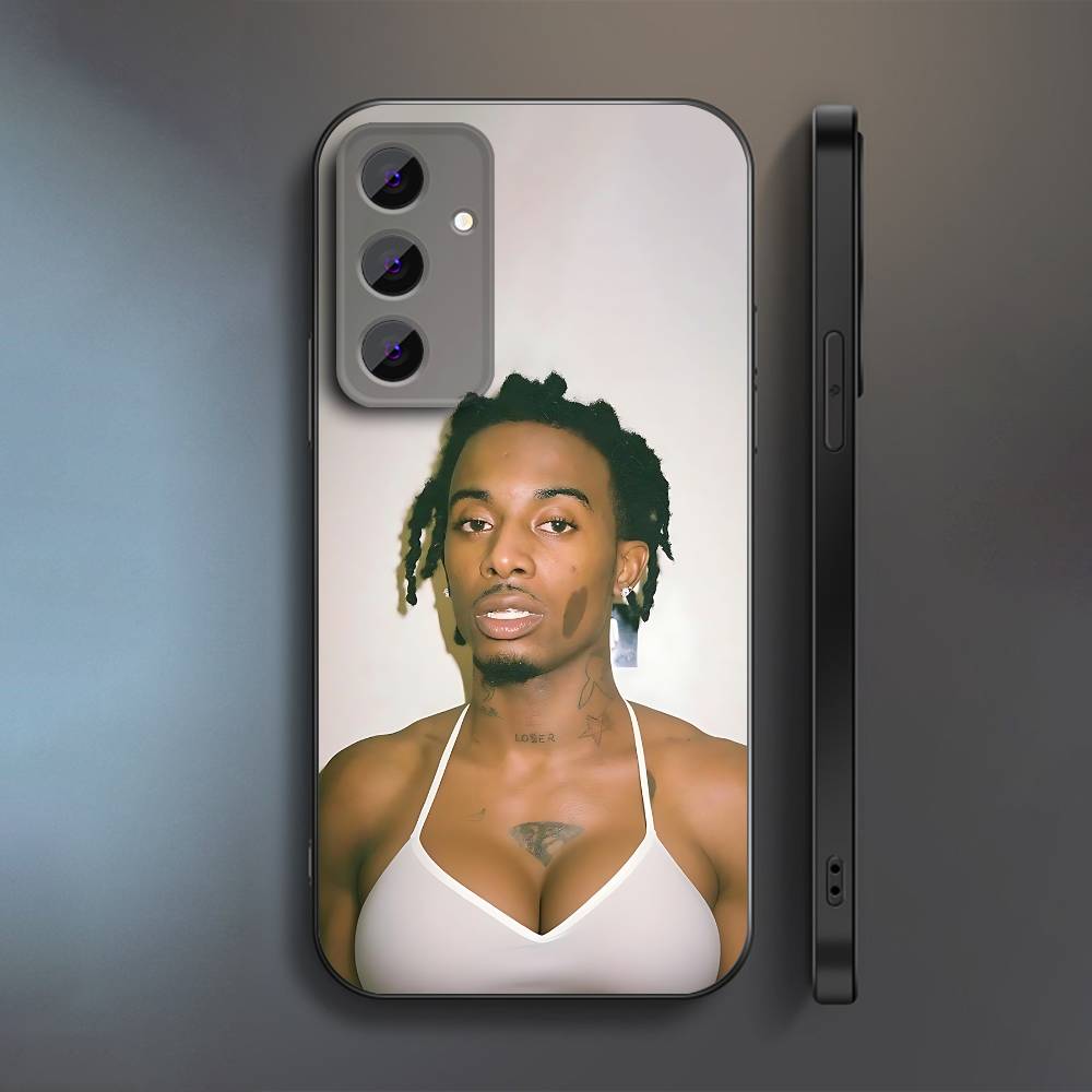 

Funny P-Playboi C-Carti Memes Phone Case For Samsung S22,S24,S20,S25,S23,S30,S26,Ultra,Plus,5G ,Fe,Lite Black Cover SamsungS22plus5G