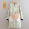 2024 Women's Long Sleeve Waterproof Kitchen Apron - Oil-Proof Coveralls for Home Use
