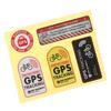 Strong Adhesive Paster Car Security Warning Sticker Car Theft Deterrents Sticker for Various Car Owners