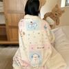 Thickened Lamb & Coral Fleece Cartoon Animation Winter Blanket for Office Nap Air Conditioning Sofa Cover & Kindergarten Use