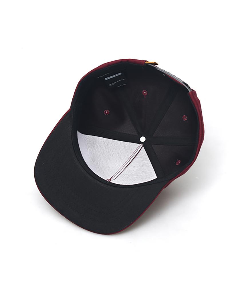 Eondeokeonteulol Daily Hardtop Snapback Dot Pack / Faded Wine