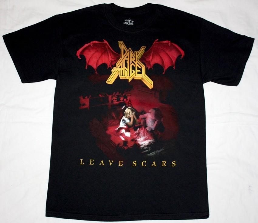 

Vintage Leave Scars Dark Angel Band Black S to 5XL Tee Shirt HL190 Unisex T-Shirt S