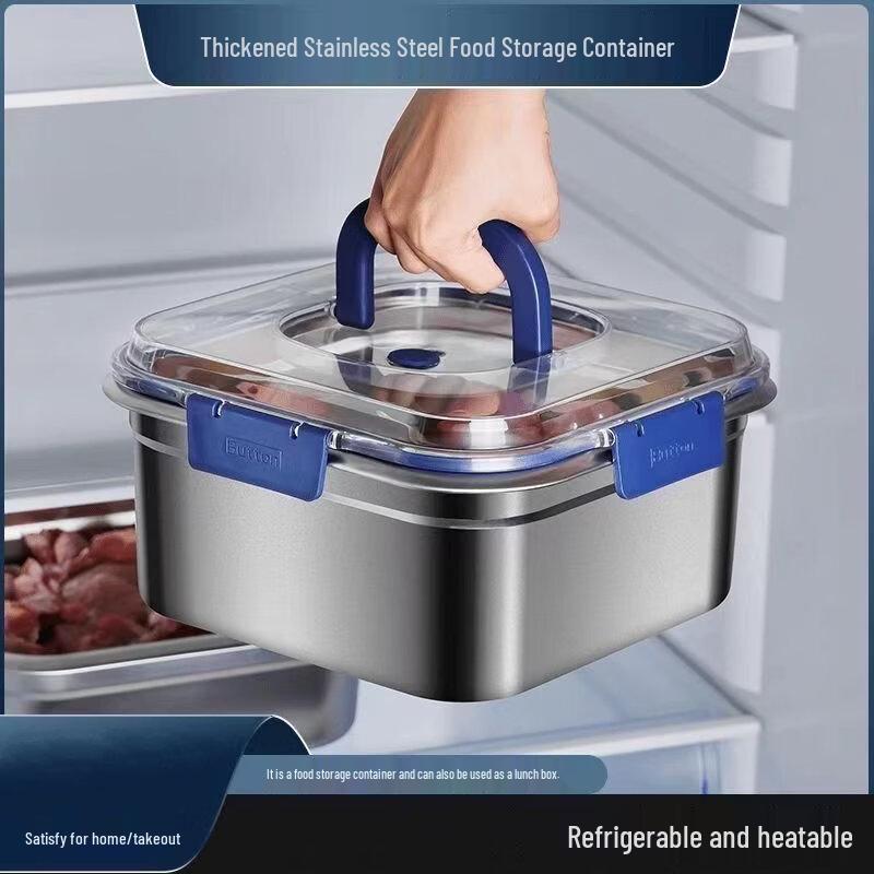 ZISIZ Stainless Steel Food Container Set