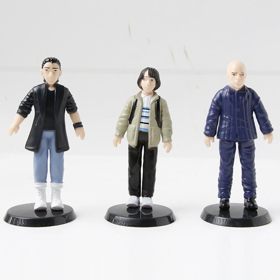 12Pcs/set Cartoon Anime Characters Figure Toy Cute Eleven Demogorgon Model Toys Desktop Ornaments Surprise Gift PVC Kid Friendly Entertaining Fun Play