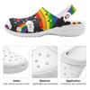 Pattern Printed EVA Clogs Women Men Breathable Lightweight Slip On Casual Footwear Soft Sole Summer Sandals Leisure Wear