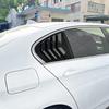 For BMW 5 Series F10 525i 530i 2011-2017 Automotive Carbon Fiber Pattern Rear Window Shutters Car Stickers Exterior Accessories
