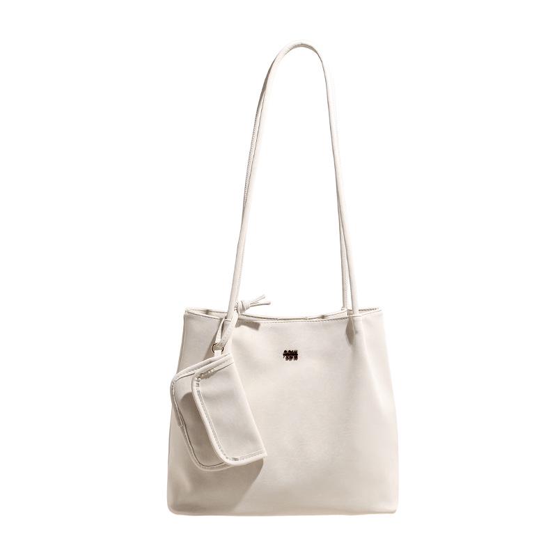 Retro Tragetasche mit großem Fassungsvermögen - Vielseitige, lässige Schultertasche für Damen